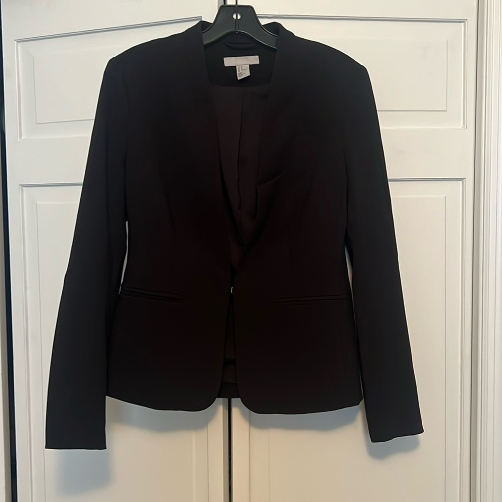 Black blazer.